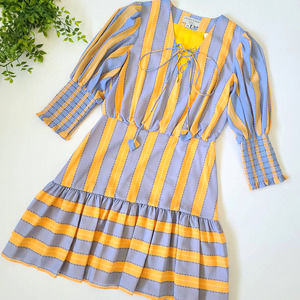 Sachin and Babi Deanna Lace Up Mini Dress Size 10